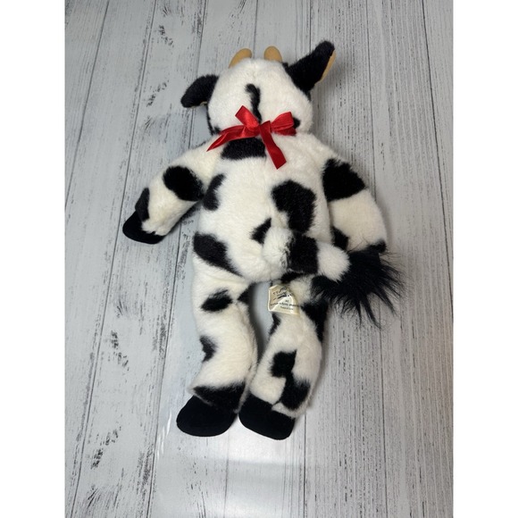 Retired HOLSTEIN COW Build-A-Bear Workshop Plush Animal Toy - Picture 3 of 7